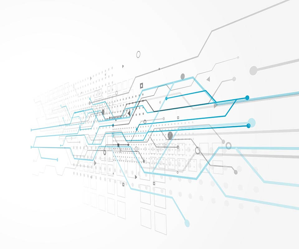 abstract technology concept design with wire mesh
