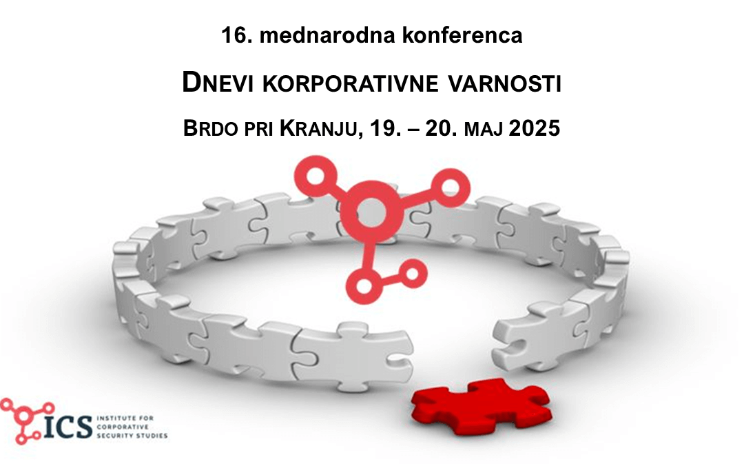 Sodelovanje na 16. mednarodni konferenci “Dnevi korporativne varnosti”